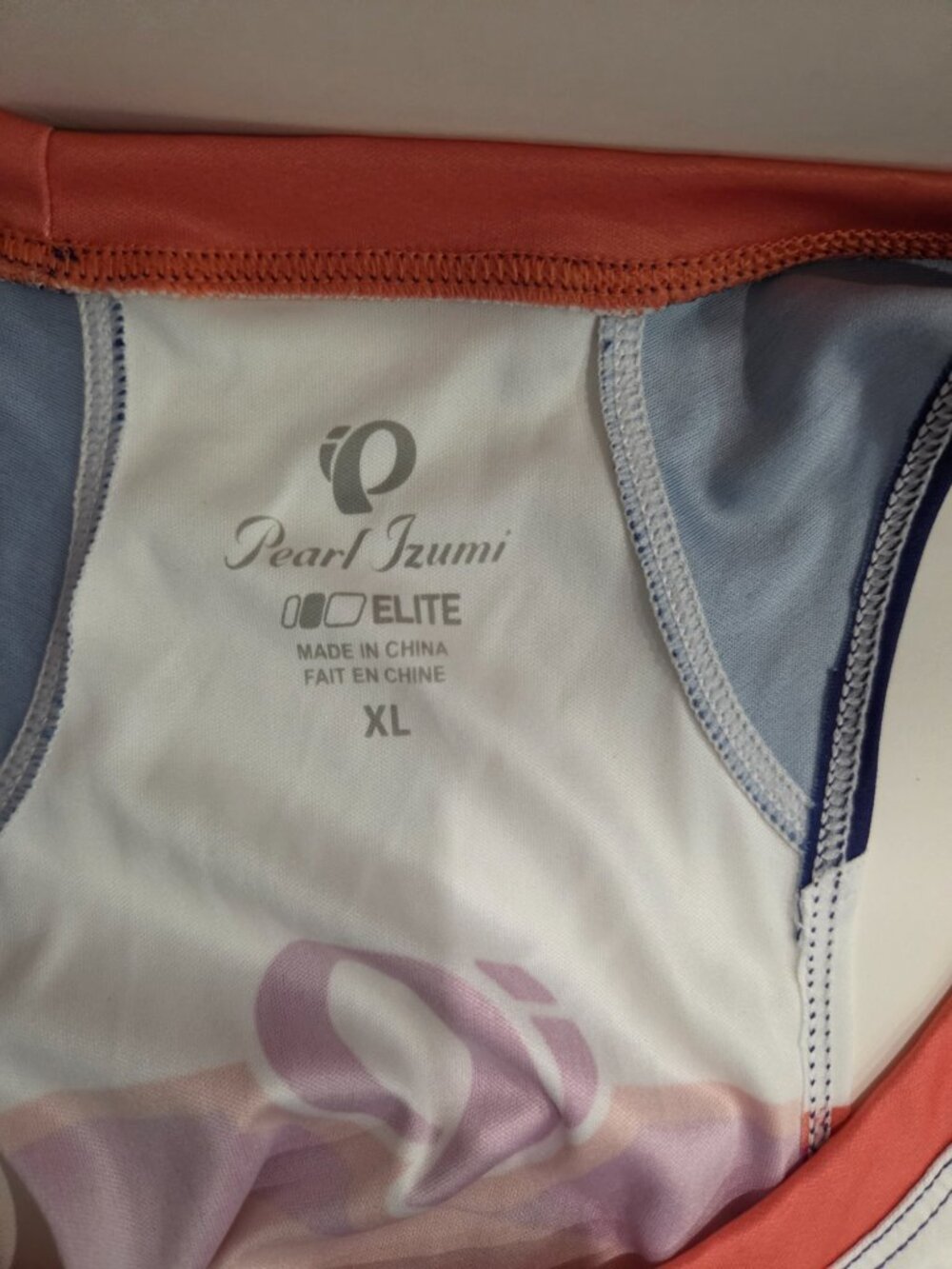 Pearl Izumi Blue /Pink Large & XL Women's Sleeveless Singlet New w/tags - Picture 3 of 10